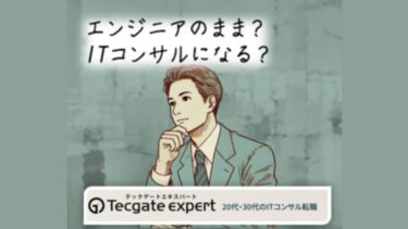 テックゲートエキスパート20代・30代のITコンサル転職相談